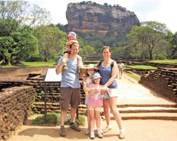Sigiriya tour volunteers