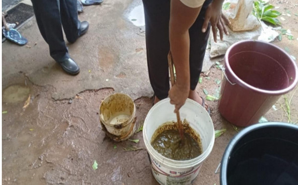 making fertilizer